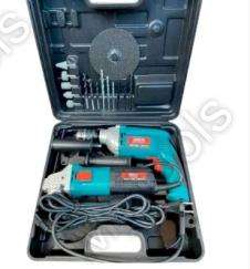 Набір 2 в 1 болгарка Spektr 125/1350 + дриль ударний Spektr 1450 SVET -  MyTools - Наборы инструментов