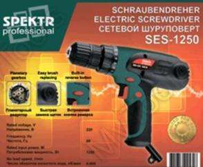 Шуруповерт Spektr professional (1250 Вт, 0-800 об/хв) SVET -  MyTools - Дрели, шуруповерты